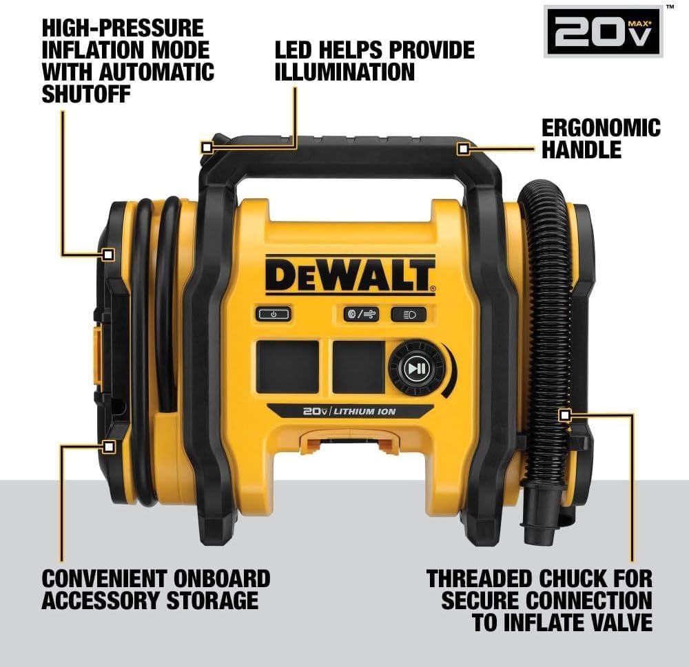 DEWALT 20V MAX Tire Inflator